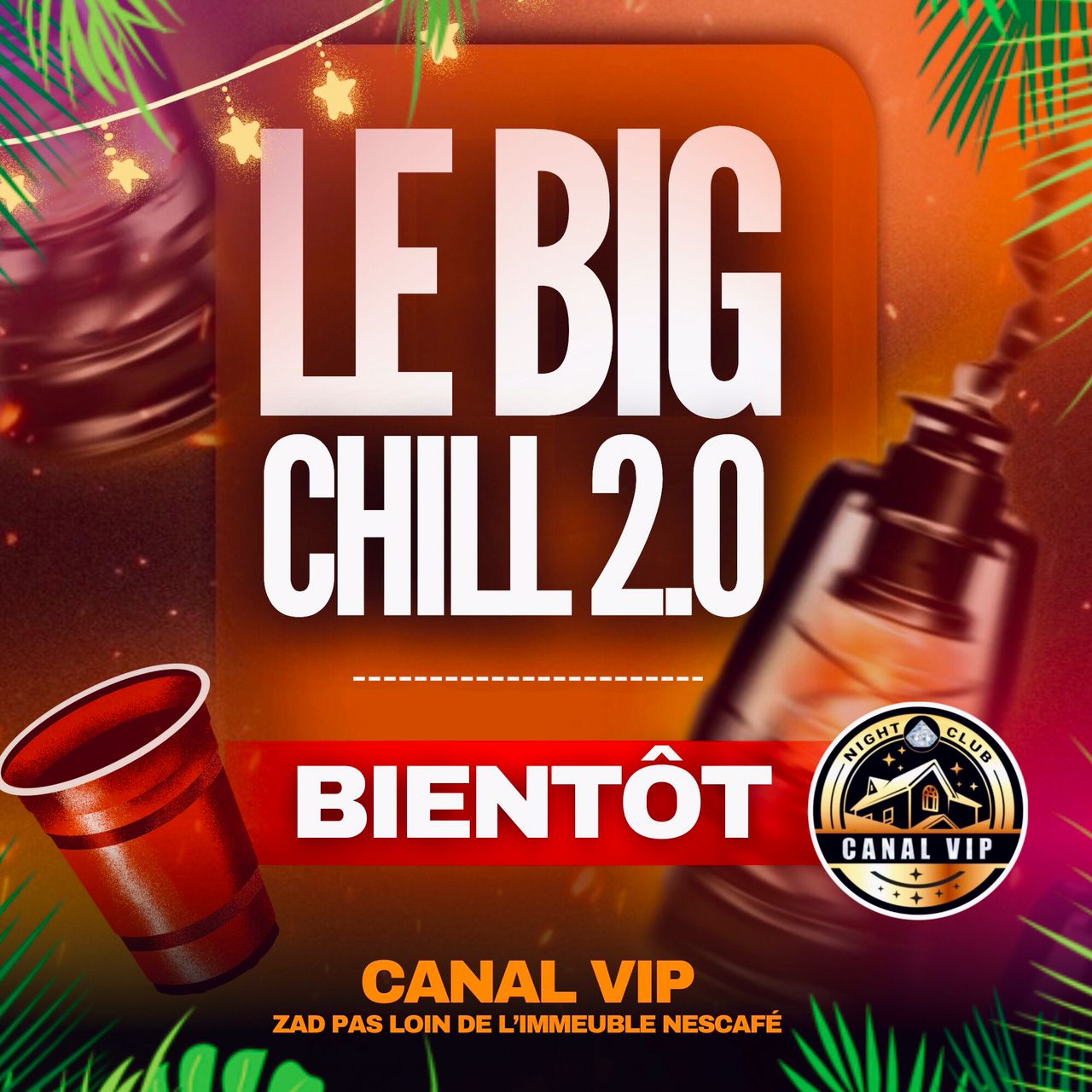 Paillote du canal VIP