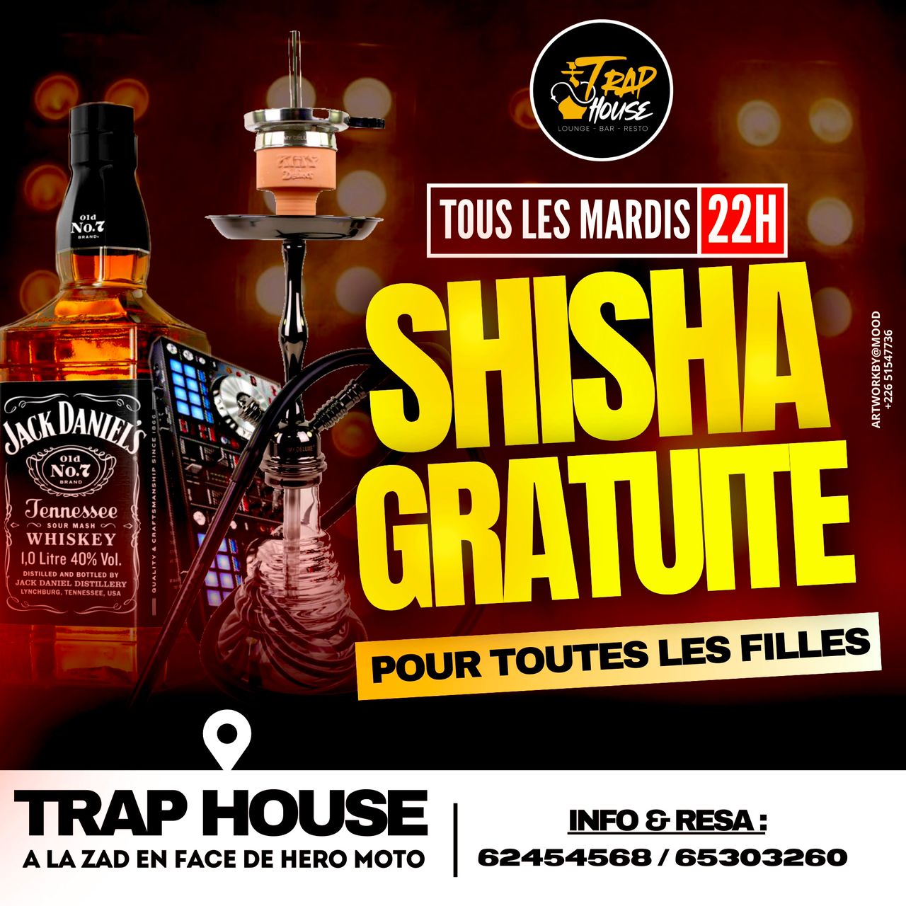 SHISHA GRATUITE tous les mardis