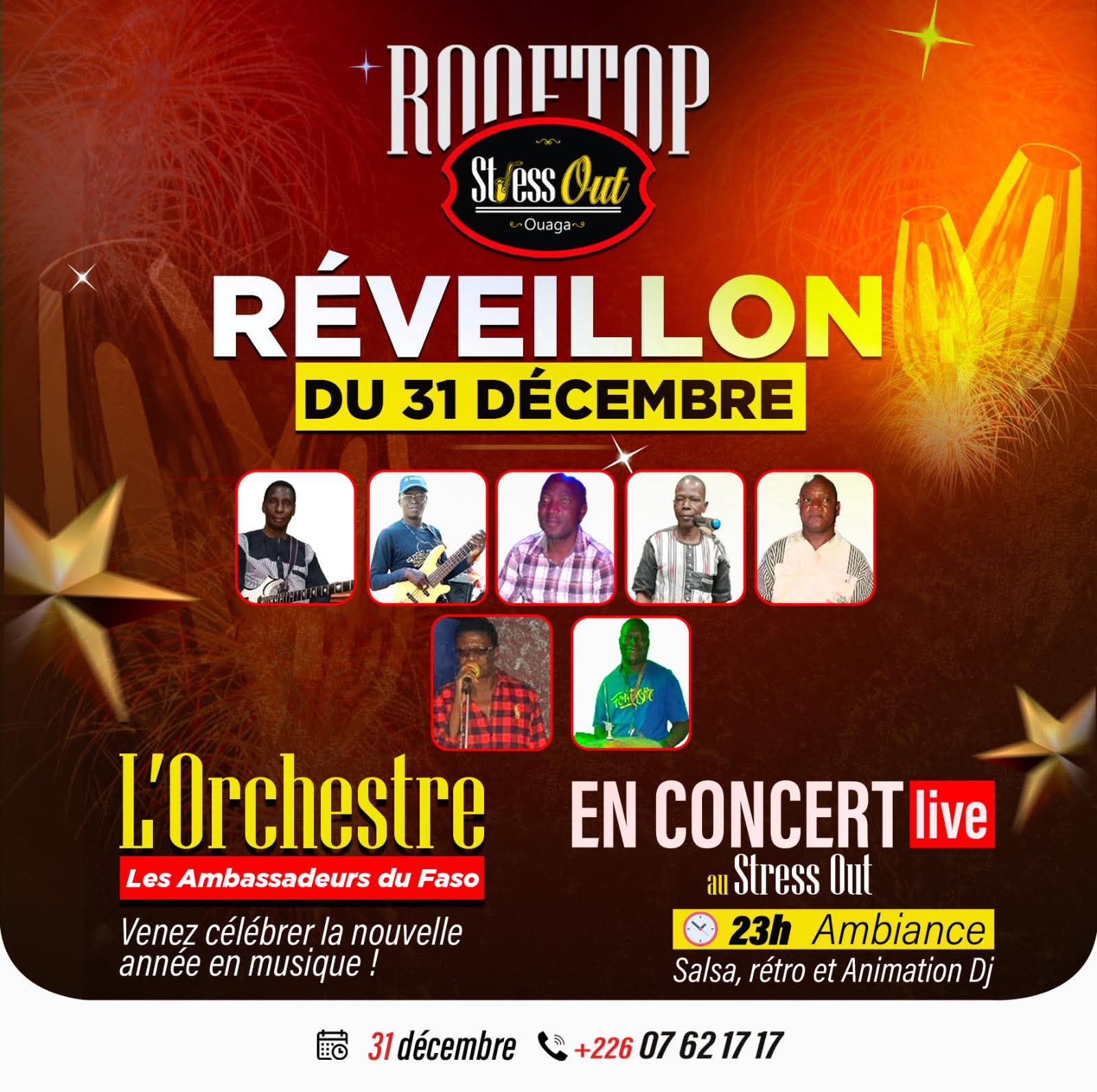 RÉVEILLON DU 31 DÉCEMBRE